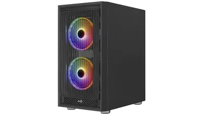 Produktbild von Gehäuse Aerocool PGS Graphite-G-BK-v2 FRGB