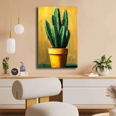 Produktbild von Wallity, 4570BSRC-016, Dekoratives Leinwandgemälde, Mehrfarbig, Leinwand, 45 x 70 cm