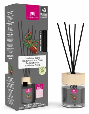 Productafbeelding van Mikado Luchtverfrisser 0% #sandalo-cedro, 35 ml