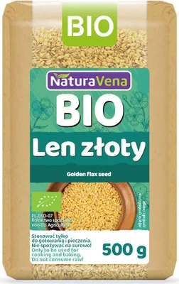 Produktbild von GOLDENER LEIN (LEINSAMEN)  500 g – NATURAVENA