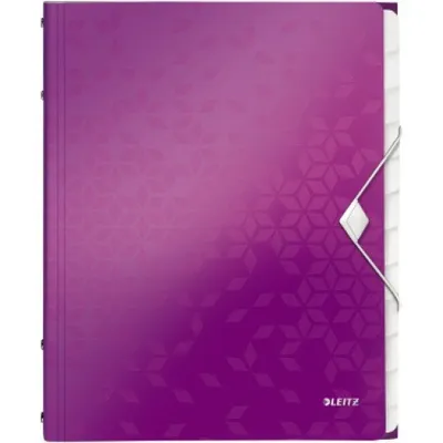 Produktbild von Triediaca kniha 12 Leitz WOW purpurová