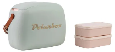 Immagine prodotto di Polarbox CoolerBag 6L: borsa termica con 2 contenitori da 1 litro Borsa termica leggera ed elegante