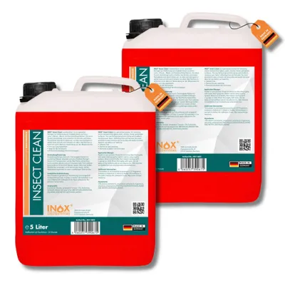 Produktbild von INOX® Insect Clean Insektenreiniger, 2x 5L - Insektenentferner Autoreinigung