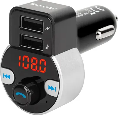 Immagine prodotto di Peiying Trasmettitore FM Bluetooth URZ0481, MP3, USB, SD, caricabatteria per auto