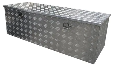 Hliníkový úložný box na príves Toolbox Hliník 1450x520x460