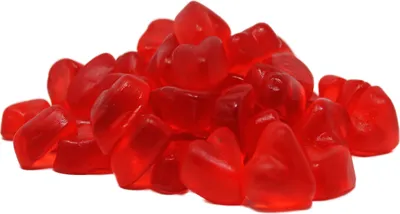 Produktbild Fruchtgummi Kirschherzen mit fruchtig süßem Kirsch Geschmack 175g