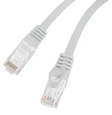 Image de Lanberg Patchkabel Cat.6 Utp Lszh Cu 0.5M Grau Fluke Zertifi