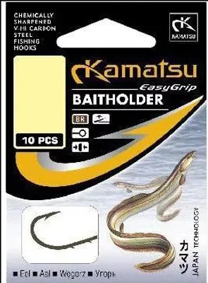 Zdjęcie produktu dla Kamatsu BAITHOLDER K-110 nr 6 z wiązanym haczykiem 521000606 |521000606