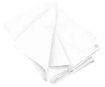 Produktbild von Abdeckplane 180 g/m² 2 x 3 m weiß HDPE, wasserdichte Plane für den Außenbereich