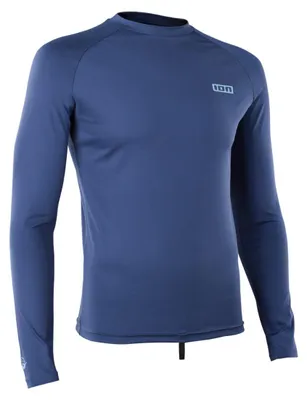Produktbild von ION Elasthan-Top Rashguard LS Herren blau-nachts Größe 48/S Neopren und Trapez