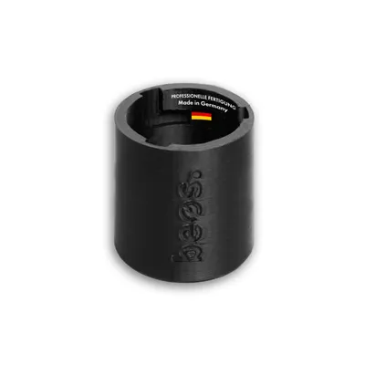 Produktbild von beos® Premium Bodenhalterung für Ecovacs Beacon - kompatibel mit der RTK-Antenne der Ecovacs GOAT G1 Mähroboter in schwarz