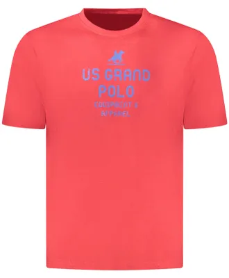 Immagine prodotto di US GRAND Herren-T-Shirt mit kurzen Ärmeln, rot