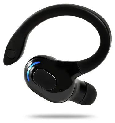 Produktbild von Bluetooth Headset V 360° Ohrbügel für Handy In Ear Ohrhörer Einzeln