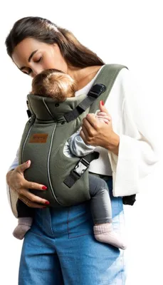 Productafbeelding van Jané Dual: ergonomische babydrager, geschikt vanaf de geboorte tot 15 kg, met 3 posities en ademend materiaal