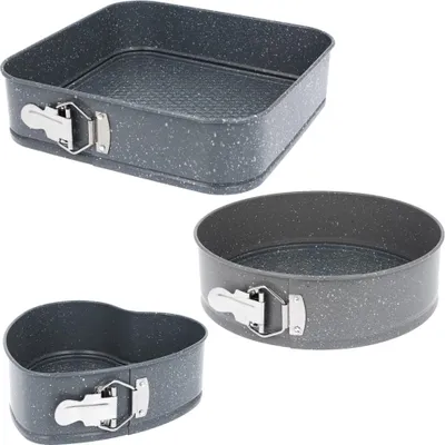 Immagine prodotto di 3 X tortiera teglia cuore set GRIGIO