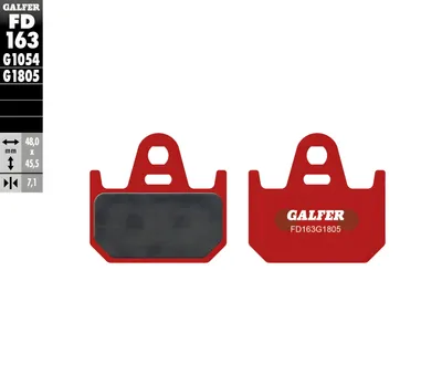Produktbild von Galfer Bremsbeläge Semi-Metal Offroad