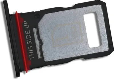 Produktbild von Motorola Edge 40 – Ersatz Dual SIM-Kartenhalter – Schwarz