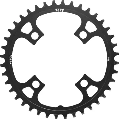 Produktbild von Sunrace Mx00 Symmetric 96 Bcd Kettenblatt Silber 40t Silber 40t