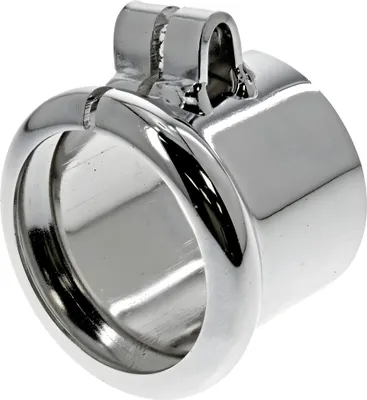 Produktbild von MZ Krümmerschelle mit Wulst - Ø=40mm, verchromt - für BK350