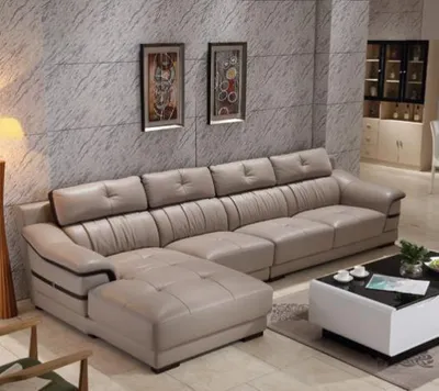 Immagine prodotto di Divano angolare  divano angolare imbottito, design moderno, relax, mobili da salotto, divano componibile a forma di L