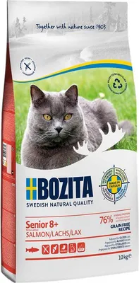 Produktbild von Bozita Cat - Robur Senior 8+ Grainfree Lachs | 10kg