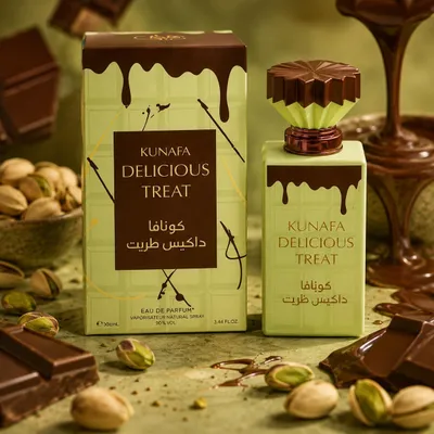 Immagine prodotto di Kunafa Delicious Treat – Eau de Parfum 100 ml - profumo Afaq - profumo arabo