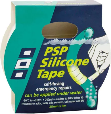 Immagine prodotto di Nastro siliconico autovulcanizzante nero 25mmx3m , 1 pezzo