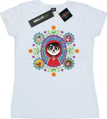 Produktbild von Disney - "Coco Remember Me" T-Shirt für Damen BI14267 (XXL) (Weiß)