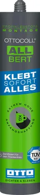 Produktbild von OTTOCOLL M551 Allbert ultrastarker Universal Klebstoff 1K-Hybrid-Polymer STP-Kleber für innen und außen (grau)