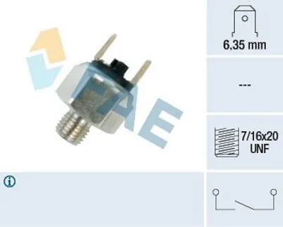 Produktbild von FAE Bremslichtschalter 21040 für RENAULT 4 (112) hydraulisch