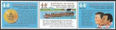 Produktbild von Briefmarken Palau-Inseln 1986 Mi 146-148 Dreierstreifen (kompl.Ausg.) postfrisch Haruo I. Remeliik