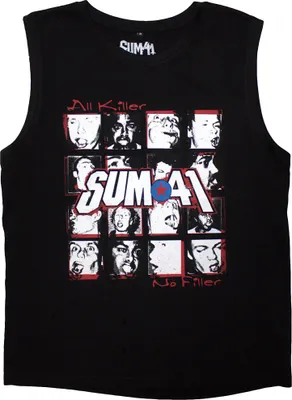 Produktbild von Sum 41 - "All Killer No Filler" Ärmelloses Oberteil für Herren/Damen Uni RO13494 (M) (Schwarz)
