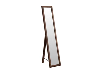 Image de MASSIVMOEBEL24 | Miroir vertical 175x35cm - Bois de Sheesham/Palissandre huilé (Smoked cherry) - TORONTO #141