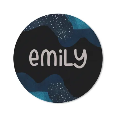 Produktbild von MuchoWow® Mauspad Mousepad Emily - Pastell - Mädchen 30x30 cm - Mousepads - Maus Mat - Pad - Mausunterlage - Tischunterlage - Schreibtischmatten