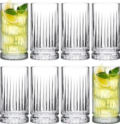 Produktbild von Pasabahce Elysia Highball-Gläser – 435 ml – 8 Stück