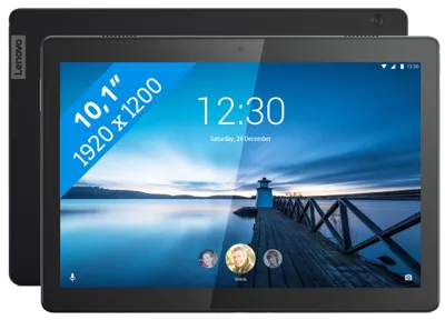 Zdjęcie produktu dla Lenovo Tab M10 , 25,6 cm (10.1"), 1920 x 1200 px, 32 GB, 3 GB, Android 8.0, Czarny
