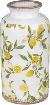 Produktbild von Dekoration Geschenk Blumenvase Vase lemon 26cm