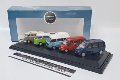 Produktbild von OXFORD Modellfahrzeug-Set 1:76 T1, T2, T3, T4, T5