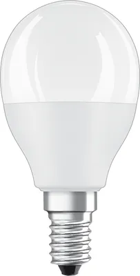 Immagine prodotto di OSRAM STAR+ RGBW LED con base E14, colori RGB modificabili tramite telecomando, 5,5W, forma a goccia, sostituzione per lampadina da 40W, opaca, LED Retrofit RGBW con telecomando, confezione singola