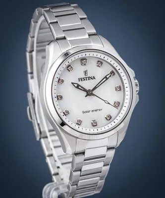 Immagine prodotto di Festina orologio da donna orologio da polso in acciaio inox argento UF20654/1