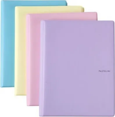 Produktbild von Block A5/60 Blatt, PP, PASTELINI, Seitenspiralbindung - Mix