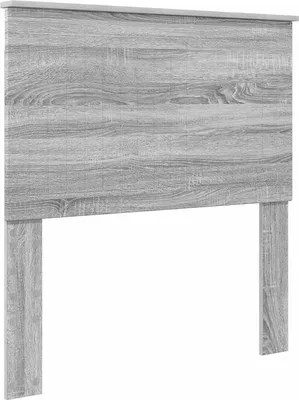 Produktbild von vidaXL Kopfteil mit Kopfteil Graues Sonoma 90 cm Holzwerkstoff