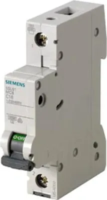 Produktbild von Siemens Leitungsschutzschalter, 230/400V, 6kA, 1-polig, C, 16A, 1 Stk.