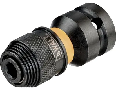 Produktbild von DEWALT Extreme Impact Schlagschrauber-Adapter (1/4“-Werkzeugaufnahme für 1/2“ Schlagschrauber, schlagfest) DT7508-QZ