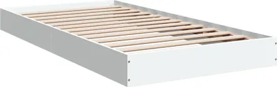Produktbild von Bettgestell Weiß 90x190 cm Holzwerkstoff