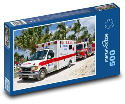 Obrázek produktu pro martinpuzzle - Puzzle 500 - Ambulance u moře