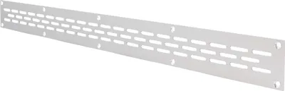 Produktbild von Aluminium Lochblech 500x40mm F1 Lüftungsgitter Lochung 20x3mm silber eloxiert