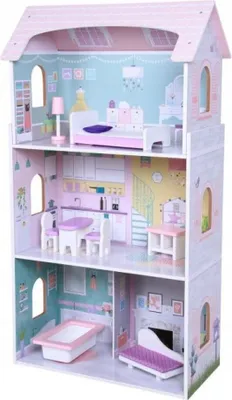 Image de Maison de poupée en bois Blueberry Residence Ecotoys
