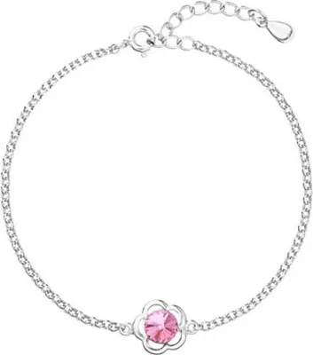 Immagine prodotto di Bracciale in argento con cristallo Swarovski 33117.3 Rose