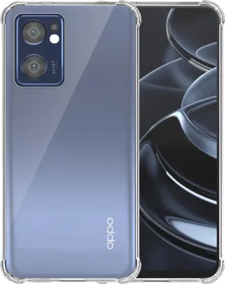 Immagine prodotto di Smartphonica Custodia per telefono adatta per Oppo Reno 7 5G trasparente antiurto - Custodia Backcover antiurto in TPU SIlicone con paraurti trasparente